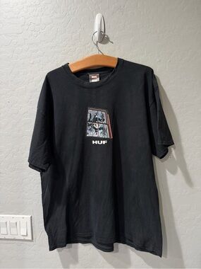 HUF Spider-Man Symbiote Suit Box Logo Shirt XL Bin 2